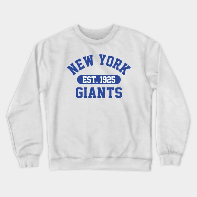 NYK Giants Super Bowl Crewneck Sweatshirt by Cemploex_Art